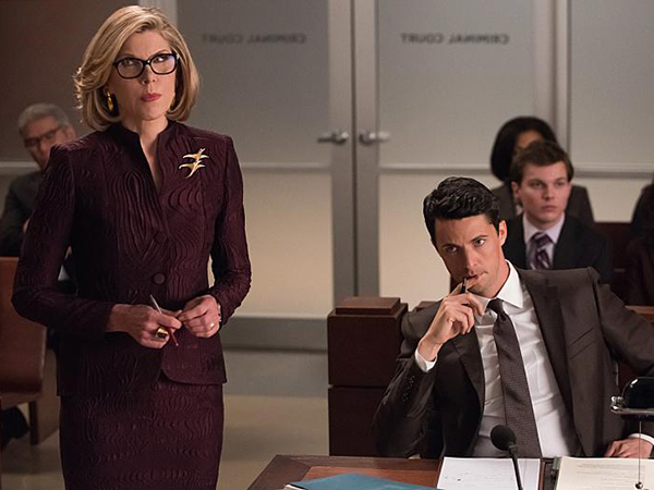 The Good Wife : Photo Christine Baranski, Josh Charles