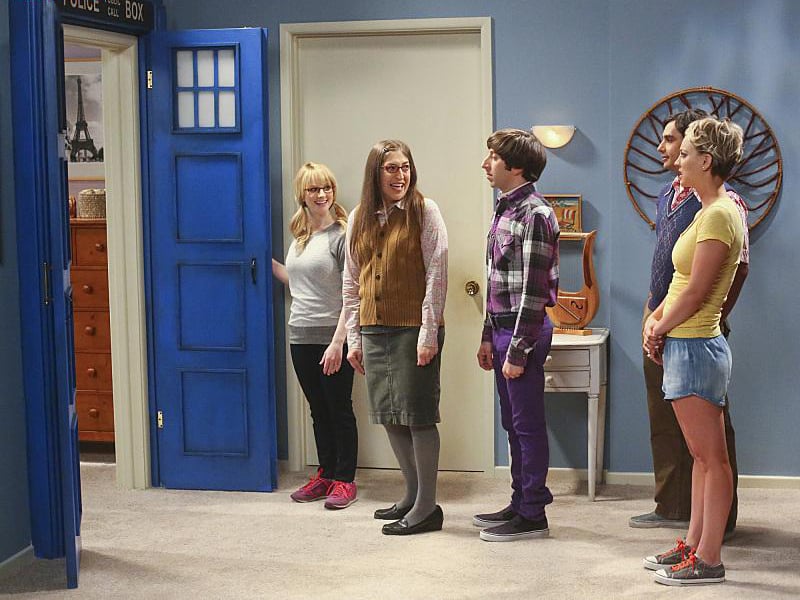 The Big Bang Theory : Photo Melissa Rauch, Mayim Bialik, Kaley Cuoco, Kunal Nayyar, Simon Helberg