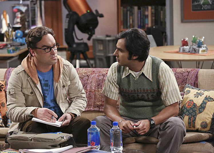 The Big Bang Theory : Photo Kunal Nayyar, Johnny Galecki