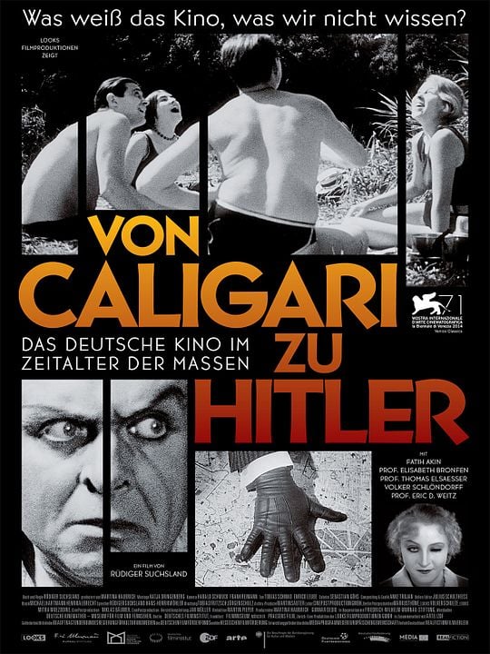 De Caligari à Hitler. Le cinéma allemand à l'âge des foules : Affiche