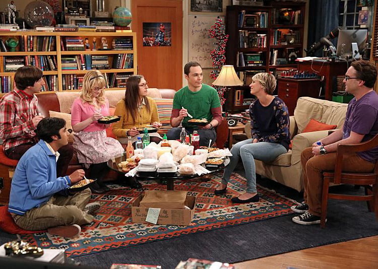 The Big Bang Theory : Photo Melissa Rauch, Mayim Bialik, Kaley Cuoco, Jim Parsons, Kunal Nayyar, Simon Helberg, Johnny Galecki