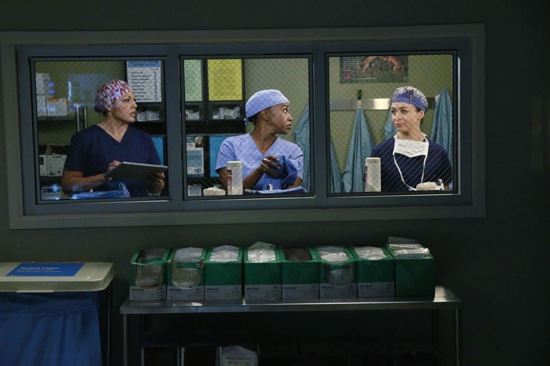 Grey's Anatomy : Photo Sara Ramirez, Caterina Scorsone, Jerrika Hinton