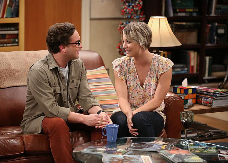 The Big Bang Theory : Photo Kaley Cuoco, Johnny Galecki