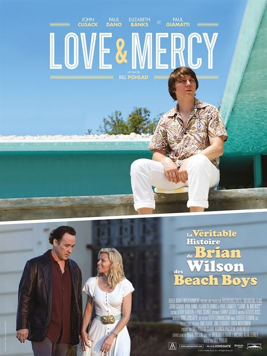 Love & Mercy, la véritable histoire de Brian Wilson des Beach Boys : Affiche