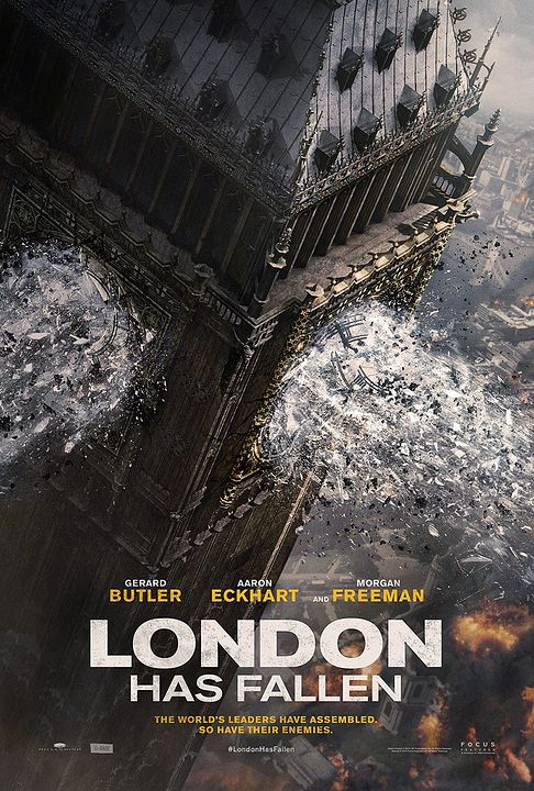 La Chute de Londres : Affiche