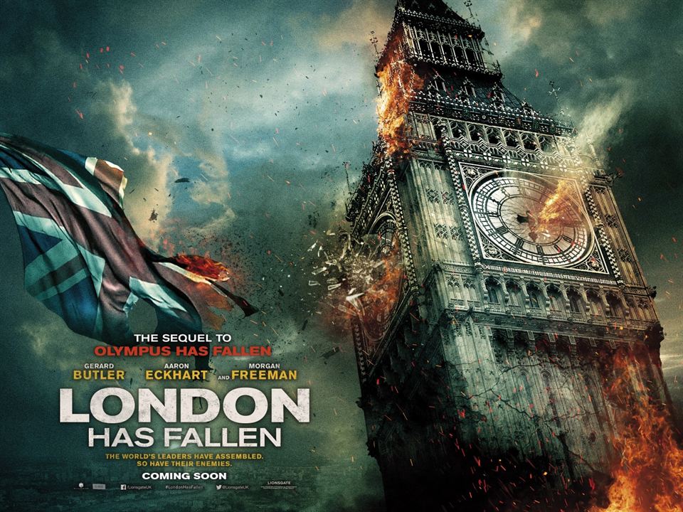 La Chute de Londres : Affiche