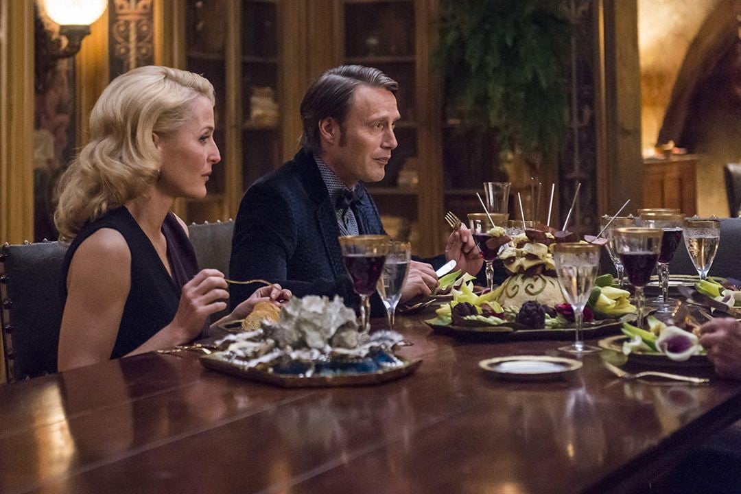 Hannibal : Photo Mads Mikkelsen, Gillian Anderson