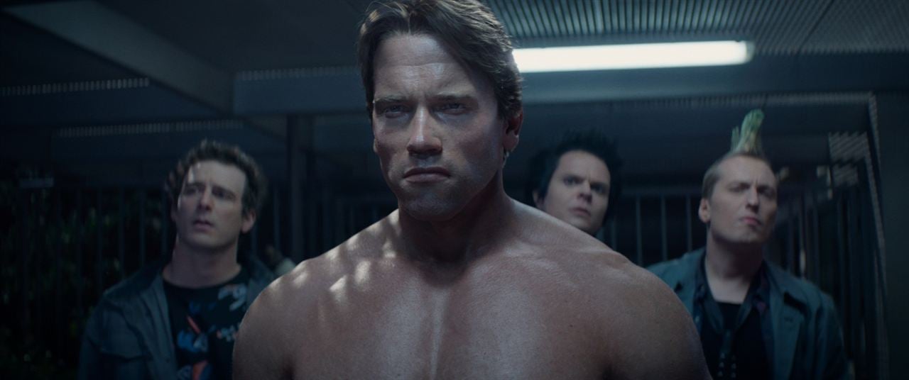 Terminator Genisys : Photo Arnold Schwarzenegger, Luke Sexton, John Edward Lee