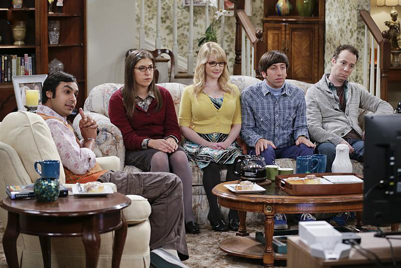 The Big Bang Theory : Photo Melissa Rauch, Kevin Sussman, Simon Helberg, Mayim Bialik, Kunal Nayyar
