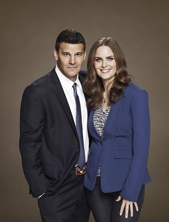 Photo David Boreanaz, Emily Deschanel