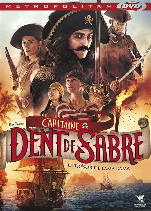 Capitaine Dent de Sabre - Le trésor de Lama Rama : Affiche