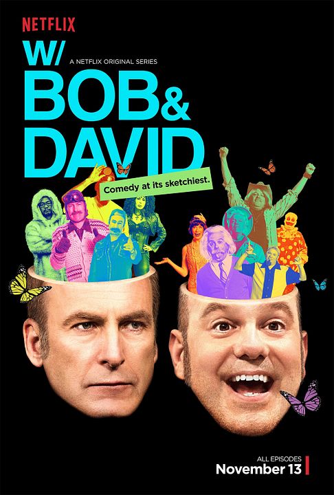 With Bob and David : Affiche