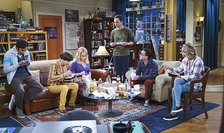 The Big Bang Theory : Photo Kunal Nayyar, Melissa Rauch, Simon Helberg, Johnny Galecki, Jim Parsons, Kaley Cuoco