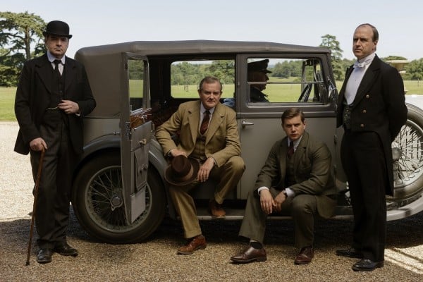 Downton Abbey : Photo Brendan Coyle, Kevin Doyle, Hugh Bonneville, Allen Leech