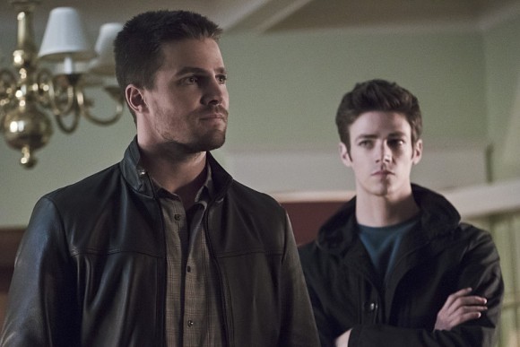 Arrow : Photo Stephen Amell, Grant Gustin