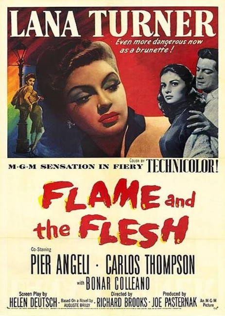 Flame and the Flesh : Affiche