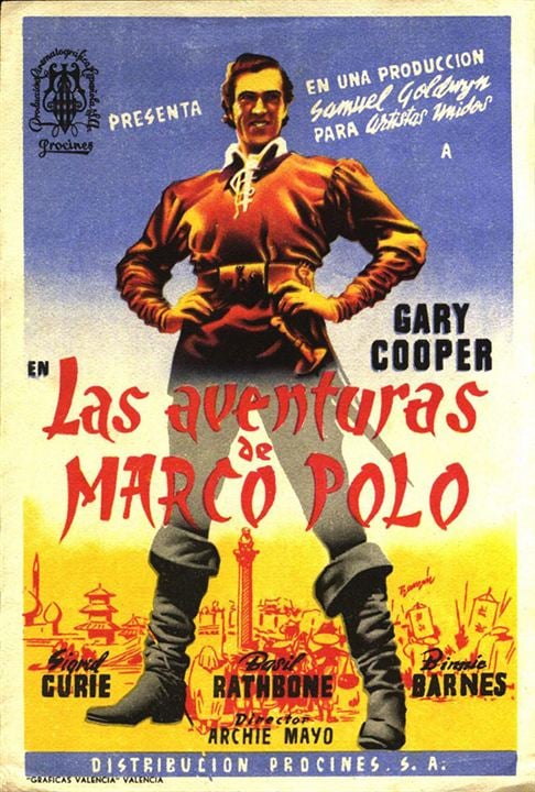 Les Aventures de Marco Polo : Affiche