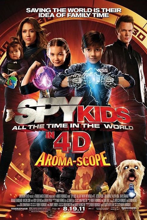 Spy Kids 4: All the Time in the World : Affiche