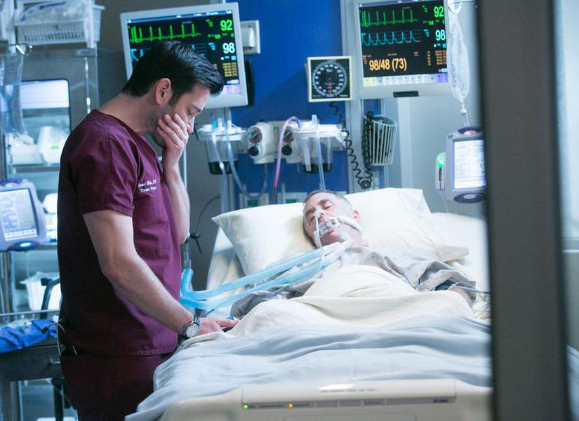 Chicago Med : Photo David Eigenberg, Colin Donnell