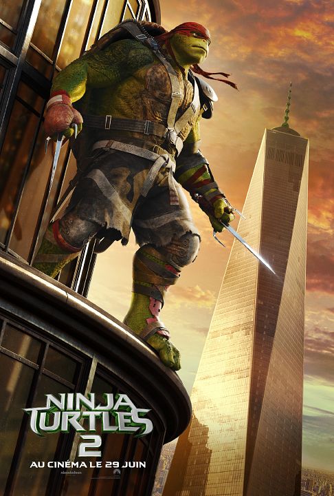 Ninja Turtles 2 : Affiche