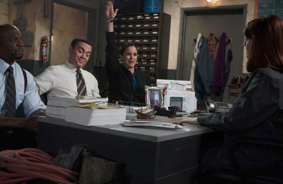 Brooklyn Nine-Nine : Photo Melissa Fumero, Terry Crews, Joe Lo Truglio