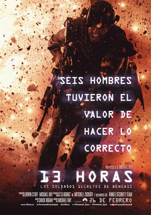 13 Hours : Affiche