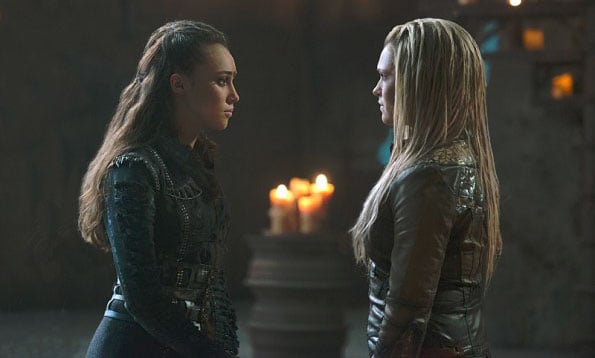 Les 100 : Affiche Alycia Debnam-Carey, Eliza Taylor