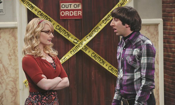 The Big Bang Theory : Photo Melissa Rauch, Simon Helberg