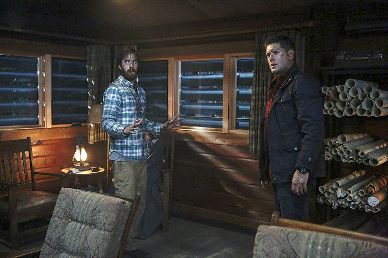 Supernatural : Photo Jensen Ackles, Blair Penner