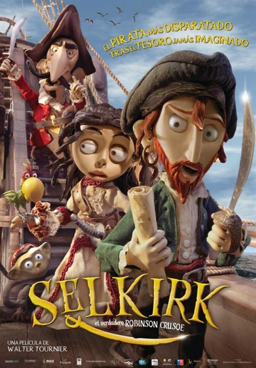 Selkirk, le véritable Robinson Crusoé : Affiche