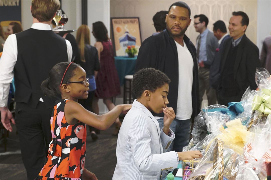 Black-ish : Photo Marsai Martin, Anthony Anderson, Miles Brown