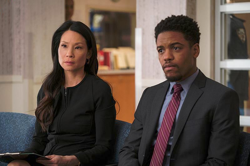 Elementary : Photo Lucy Liu, Jon Michael Hill