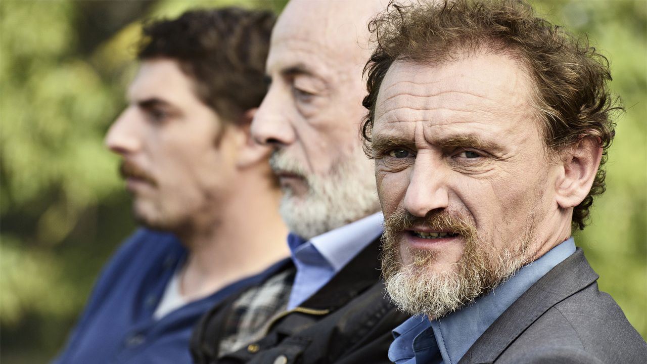 Papa, Alexandre, Maxime & Eduardo : Photo Bertrand Blier, Jean-Paul Rouve, Damien Bonnard