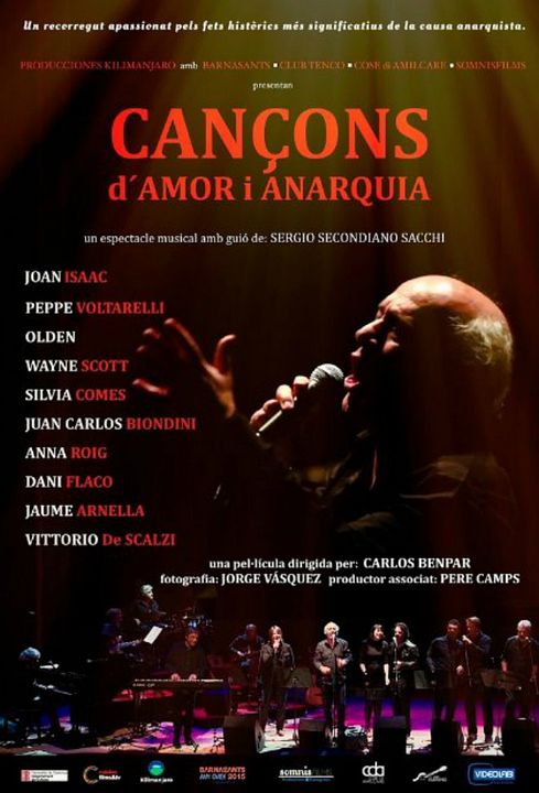 Cançons d'amor i anarquia : Affiche