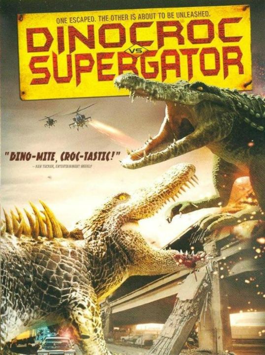 Dinocroc vs. Supergator : Affiche