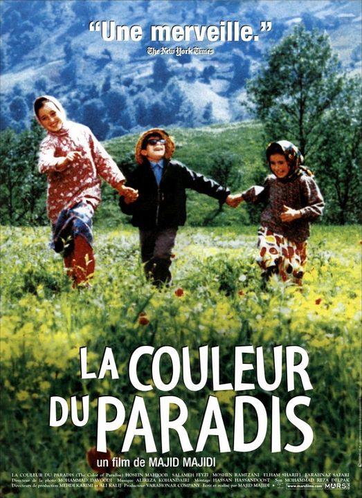 La Couleur du paradis : Affiche