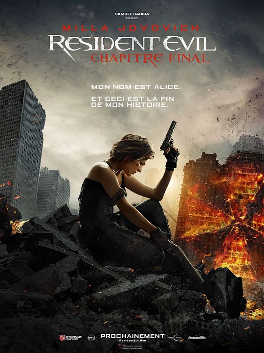 Resident Evil : Chapitre Final : Affiche