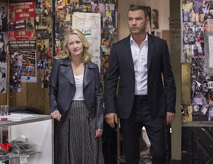 Ray Donovan : Photo Paula Malcomson, Liev Schreiber