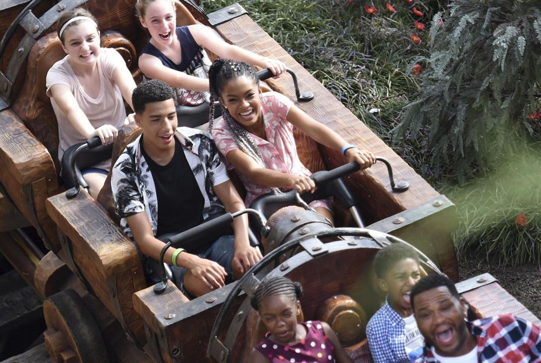 Black-ish : Photo Marsai Martin, Yara Shahidi, Anthony Anderson, Marcus Scribner, Miles Brown