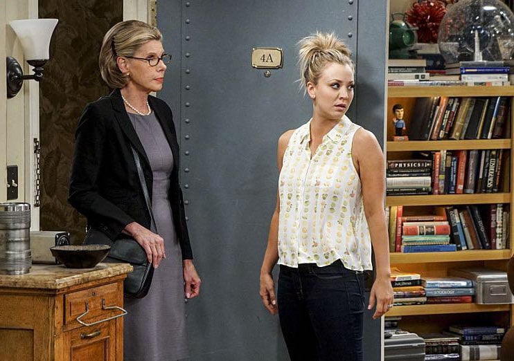 The Big Bang Theory : Photo Kaley Cuoco, Christine Baranski