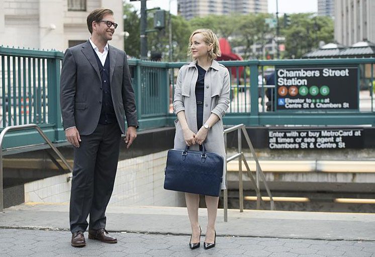 Bull : Photo Michael Weatherly, Geneva Carr