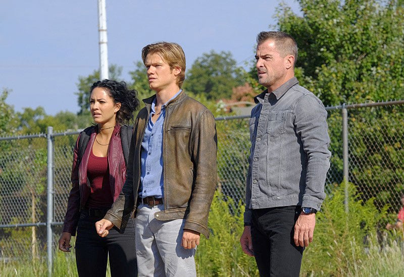 MacGyver (2016) : Photo Lucas Till, George Eads, Tristin Mays