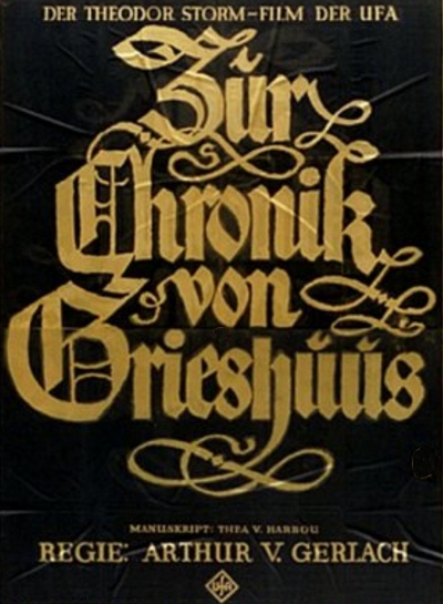 La Chronique de grieshuus : Affiche