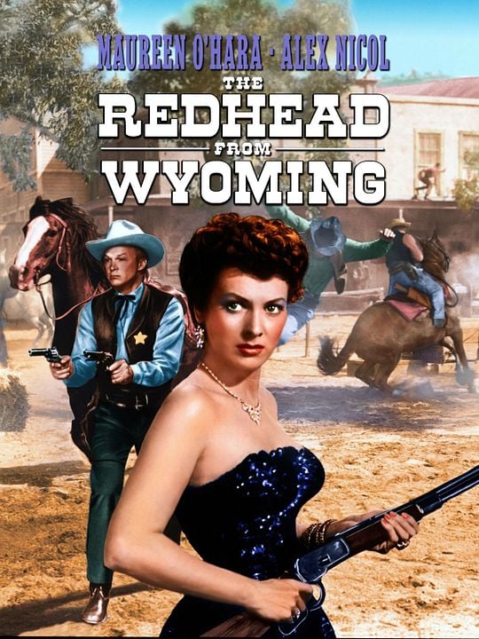 La Belle rousse du Wyoming : Affiche