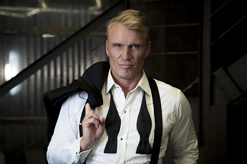 Arrow : Photo Dolph Lundgren