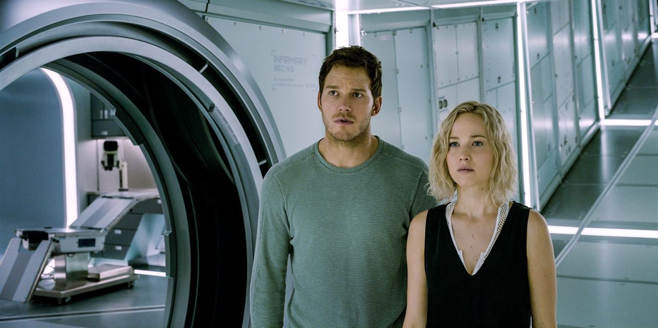 Passengers : Photo Jennifer Lawrence, Chris Pratt