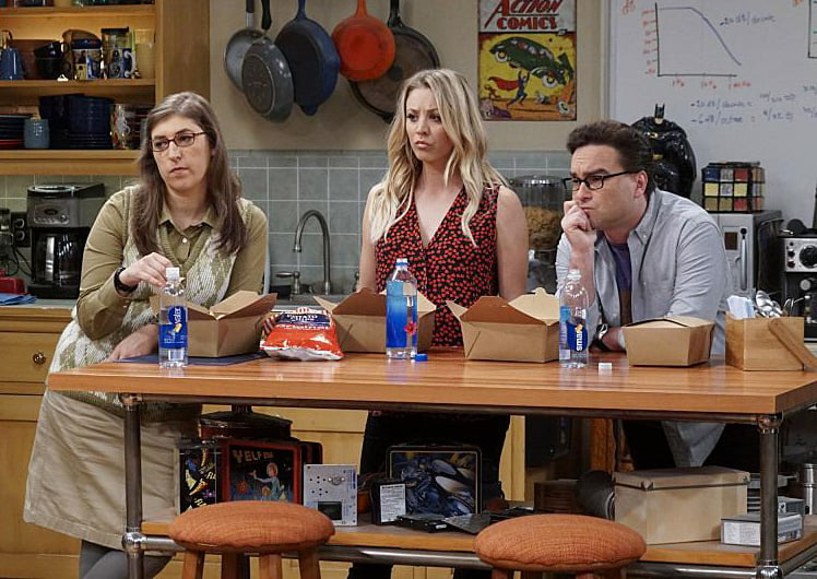 The Big Bang Theory : Photo Kaley Cuoco, Mayim Bialik, Johnny Galecki