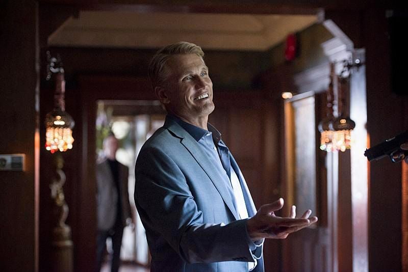 Arrow : Photo Dolph Lundgren