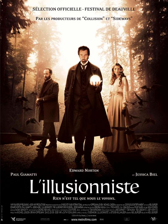L'Illusionniste : Affiche