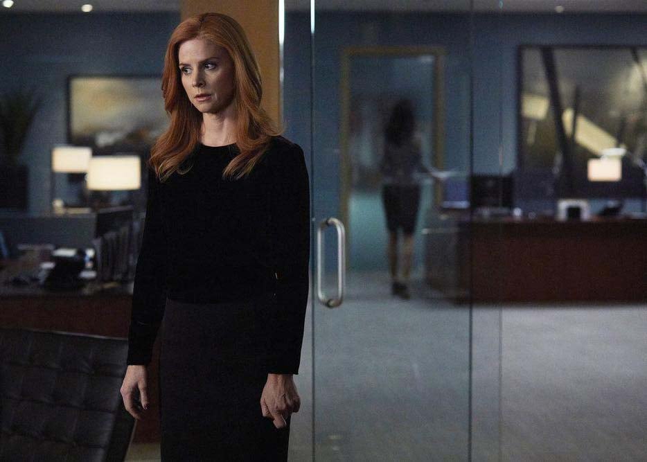 Suits : avocats sur mesure : Photo Sarah Rafferty